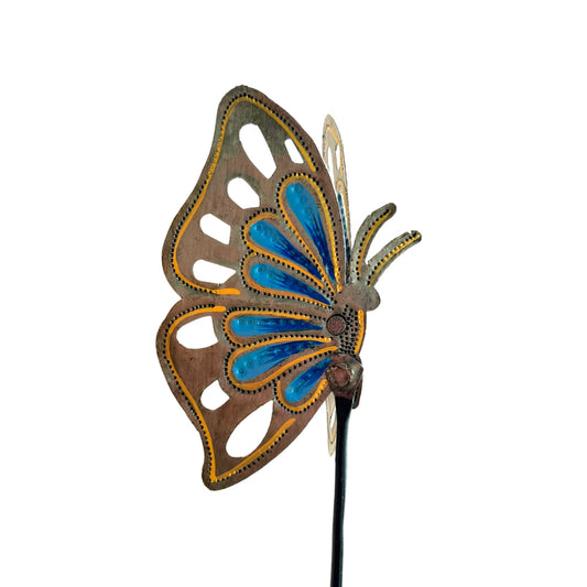 Blue Butterfly Stake